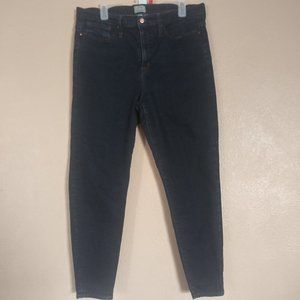 J. Crew High Rise ToothPick Jeans Women's 35x27